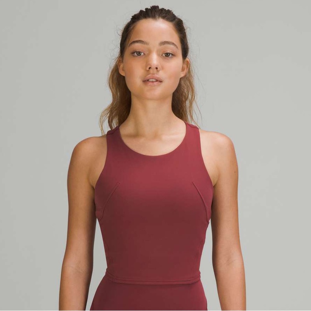 Lululemon Invigorate Wunder Train Tank Top Size 4 Mulled Wine